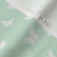Butterflies Pale Green
