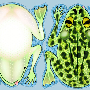 Frog Pillows Fat Quarters
