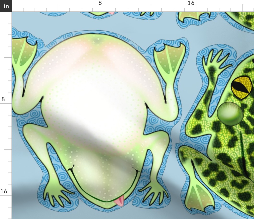 Frog Pillows Fat Quarters