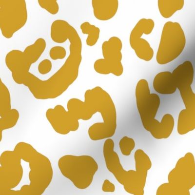 Cheetah Chic // Mustard on White