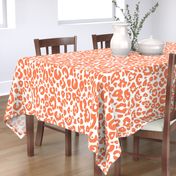 Cheetah Chic // Persimmon on White