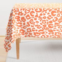 Cheetah Chic // Persimmon on White