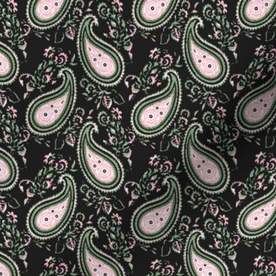 Polly Paisley - Charcoal Small