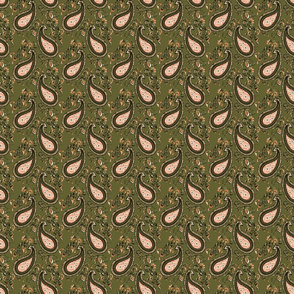 Polly Paisley - Olive Small