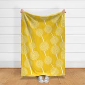 Pom Poms - Medium Yellow by Friztin