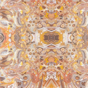 Fabric - Golds _ Browns 3