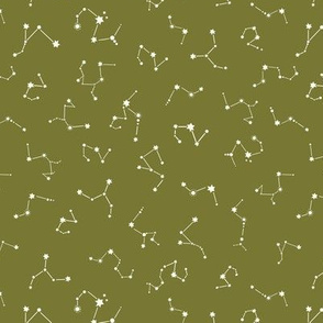 Constellation Stars - Earth Tone Olive