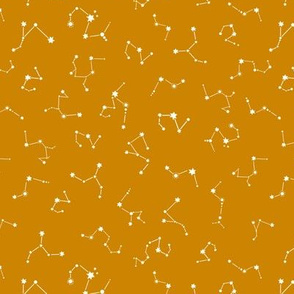 Constellation Stars - Earth Tone rusted mustard