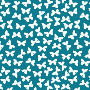 Butterflies On Teal