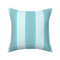 Ticking Triple Stripe in Turquoise