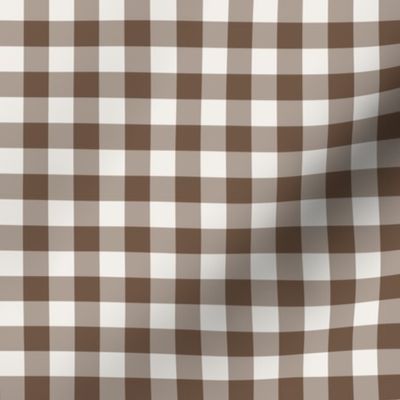 Gingham brown sugar