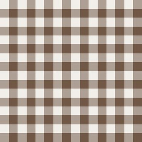 Gingham brown sugar