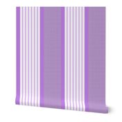 Ticking Triple Stripe in Purple