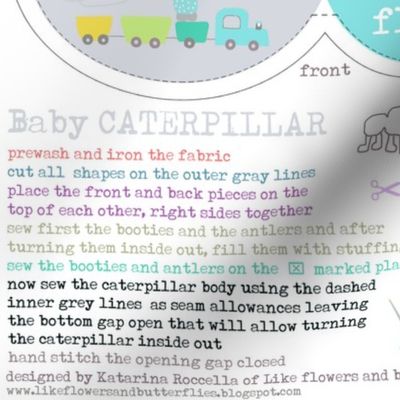 caterpillar baby book