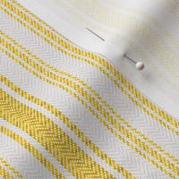Ticking Two Stripe in Yellow
