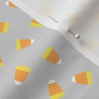 Candy corn - light grey - halloween candy - LAD19