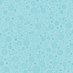 Bubbles in Turquoise