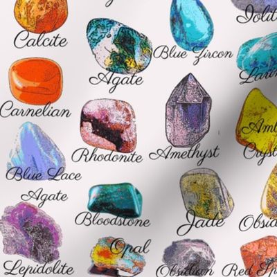 Crystals and their  Names/In Multi  Gem Colors