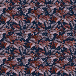Brienne Floral - Navy Small