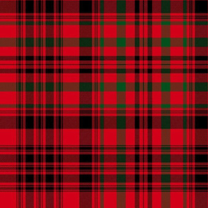 Christmas tartan based on Campbell of  Loudoun, 12"