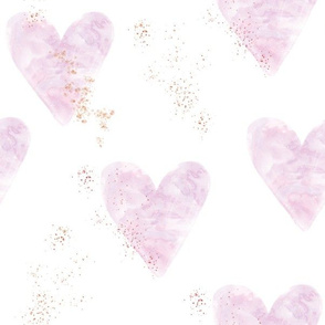 lavender hearts