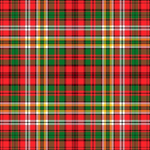 Christmas tartan based on Waggrall, 12"