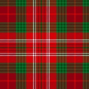 Christmas tartan based on Kennedy dress, 6"