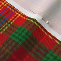 Christmas tartan based on Kennedy dress, 6"- colorful