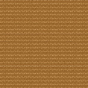 Tiny Tan Zigzag On Brown