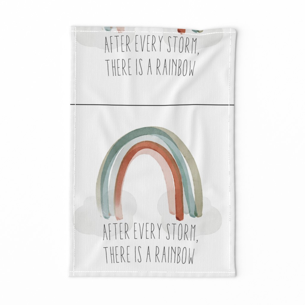 6 loveys: after every storm there is a rainbow + neutral rainbow no. 2