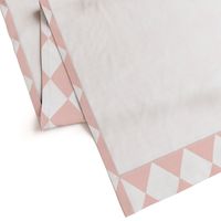 Pink Rosebud Diamond Pattern 
