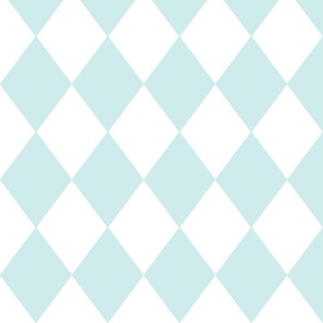 Blue Lily Diamond Pattern 