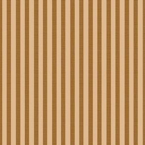 Narrow Stripes In Tan And Brown