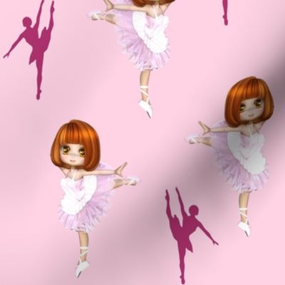 Ballerina Girl!  Pink 