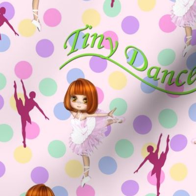 Tiny Dancer - pink with spots