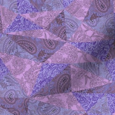 Patchwork Paisley - Lilac