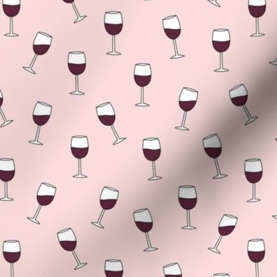 It's the weekend red wine glasses party drinks girls merlot pinot noir pink