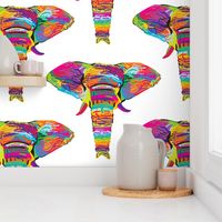 Rainbow Elephants