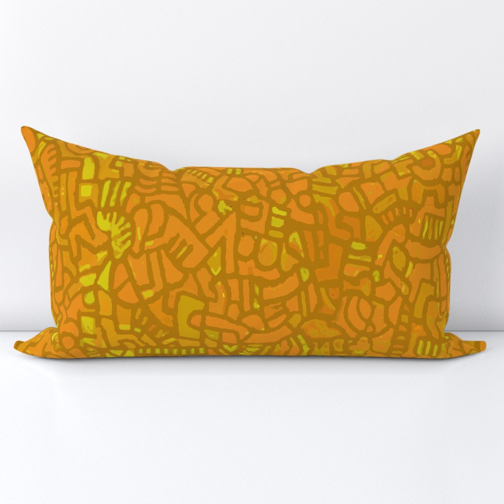 Batik - Mosaic - Goldenrod