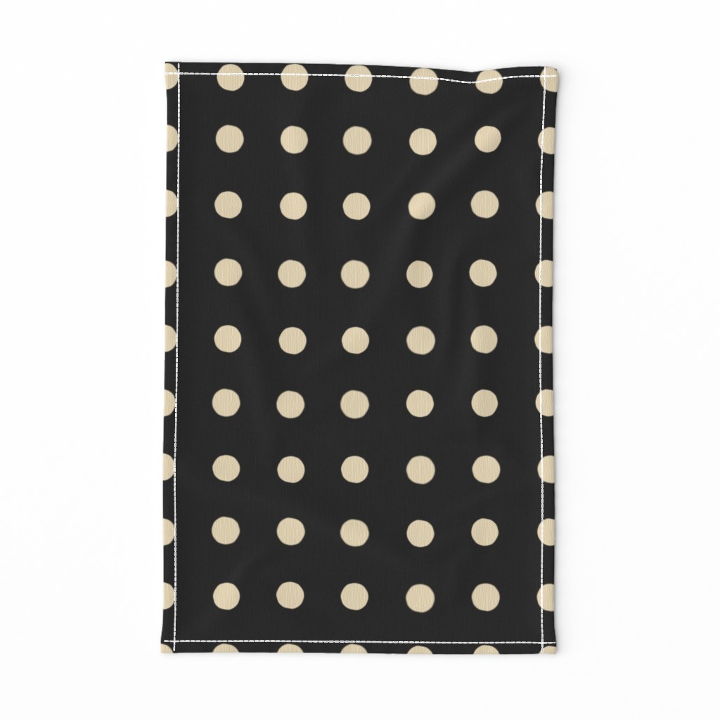 Masai Mara Onyx - Ivory Cutout Dots