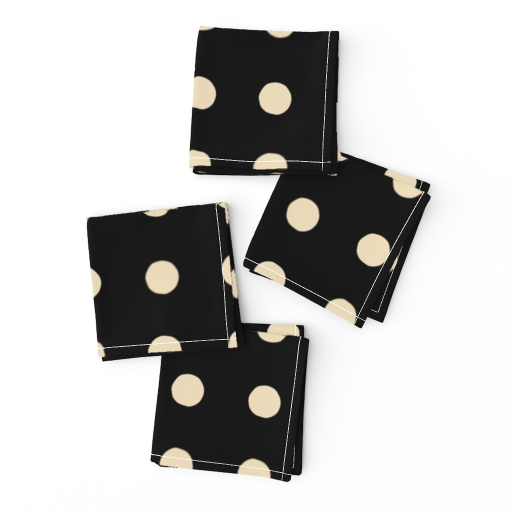 Masai Mara Onyx - Ivory Cutout Dots