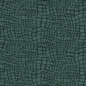 Crocodile Skin  - Green