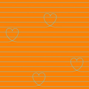 Love Notes {Orange PMS 151}