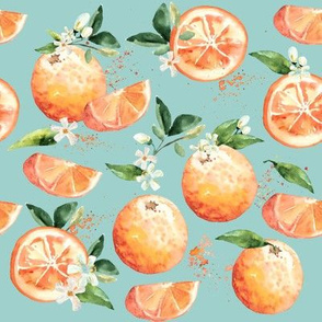 Coastal Orange Blossoms // Sinbad Mint