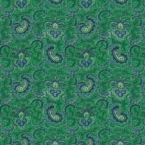 Chagall Paisley Green