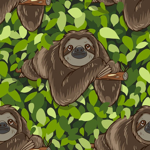 I Just Really Enjoy Doing Nothing Sloth