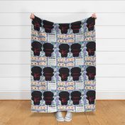 Pint Size Ninja Doll - Fat Quarter