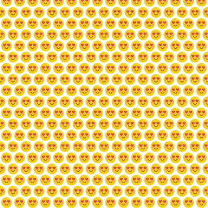 Heart Emoji Fabric, Wallpaper and Home Decor | Spoonflower
