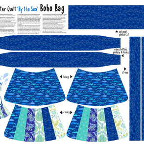 By the Sea Boho Bag (Needs Full Yard)