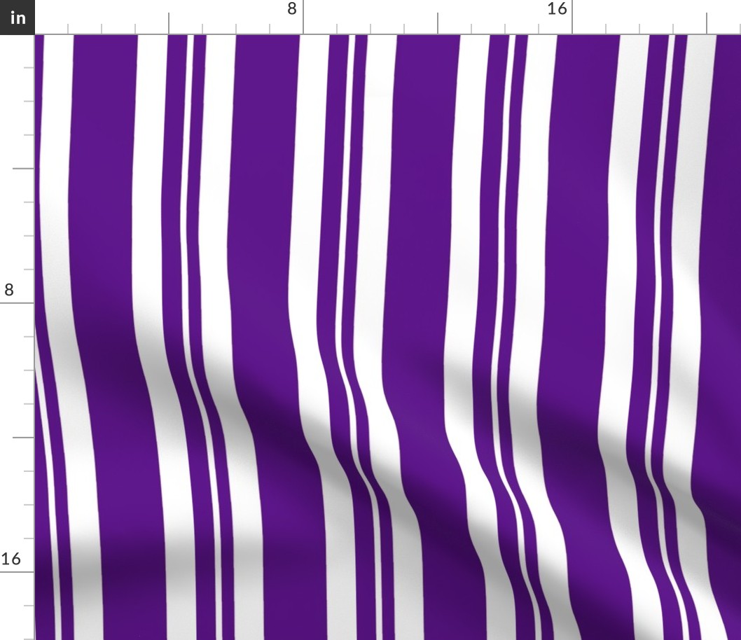 Dapper Vest Stripes Violet - Adult